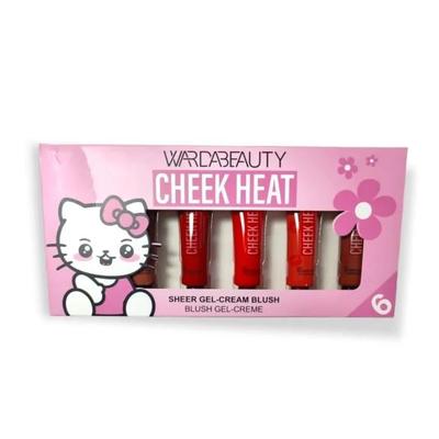 Heat Shimmer Gel-Cream Blush, Pack of 6